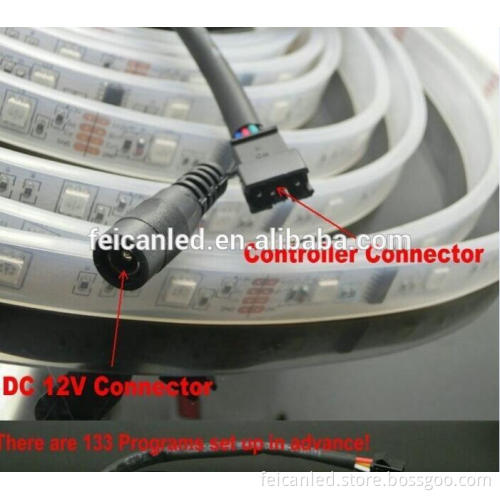 Alibaba China factory IC 6803 5050SMD dream magic color RGB LED Strip Tape Light